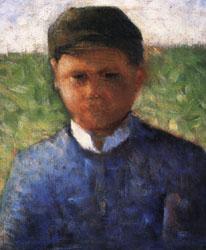 Georges Seurat The Little Peasant in Blue Germany oil painting art